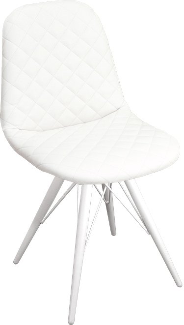 

Стул Трия Ричи К3 (белый матовый/кож.зам Polo White)