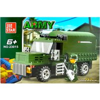 Конструктор JIE-STAR Army 23015 Военный грузовик