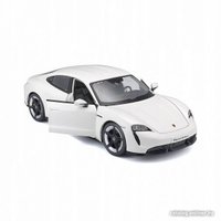 Легковой автомобиль Bburago Porsche Taycan Turbo S 18-21098 (белый)