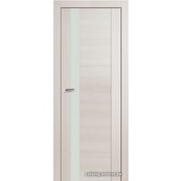 Межкомнатная дверь ProfilDoors 62Х 70x200 (эшвайт мелинга/стекло белый лак)