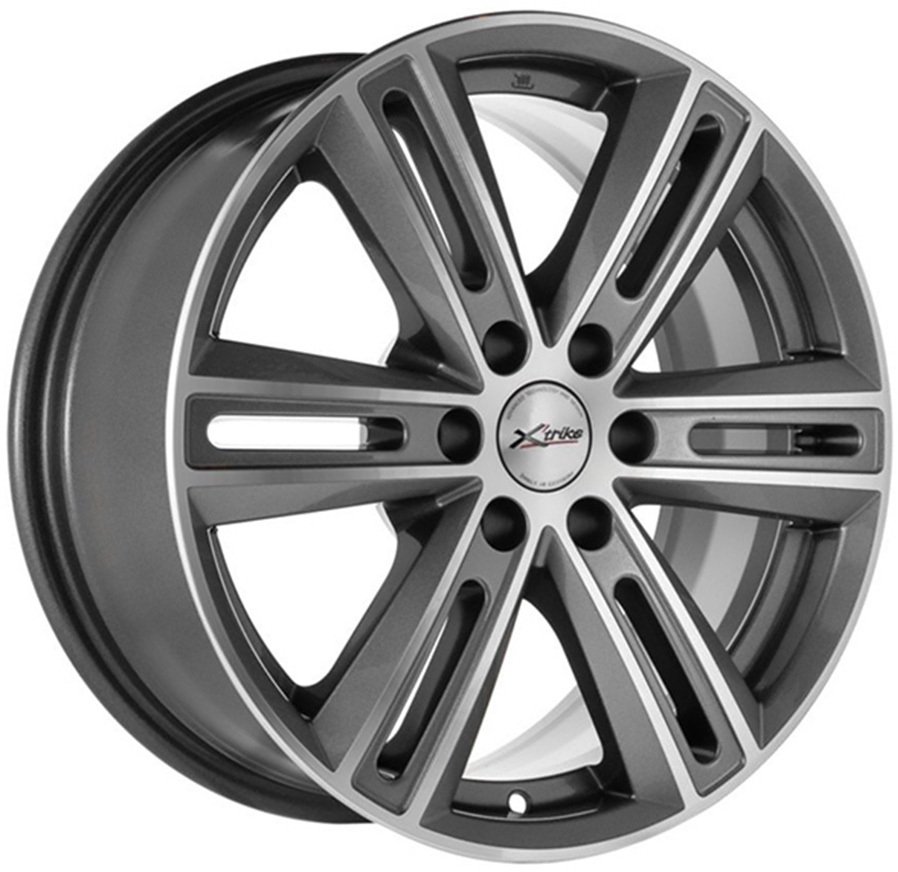 

Литые диски X'trike X-124 17x7.5" 6x139мм DIA 106.1мм ET 25мм HSB/FP