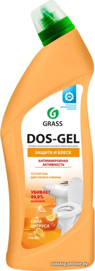 Средство для ванных комнат Grass Dos Gel Сила цитрусов 750 мл