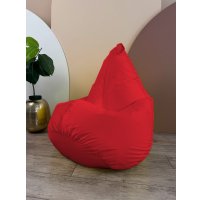 Кресло-мешок Flagman Груша Софт 130x85 XXL GXL.1-06 (красный)