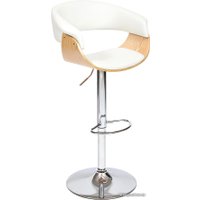 Стул TetChair Vimta mod.4021S (белый/натуральный/хром)