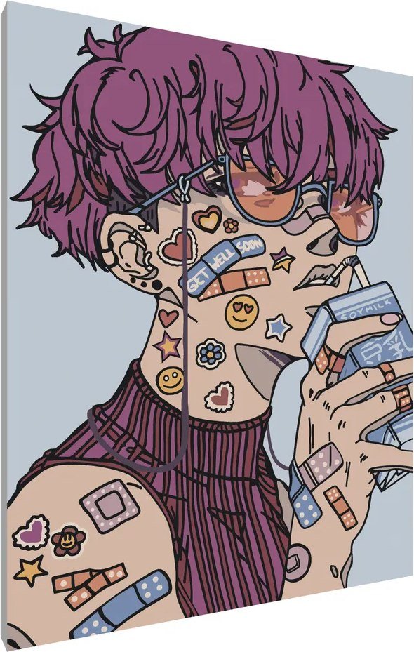 

Картина по номерам PaintLine Розовое настроение PL-00027