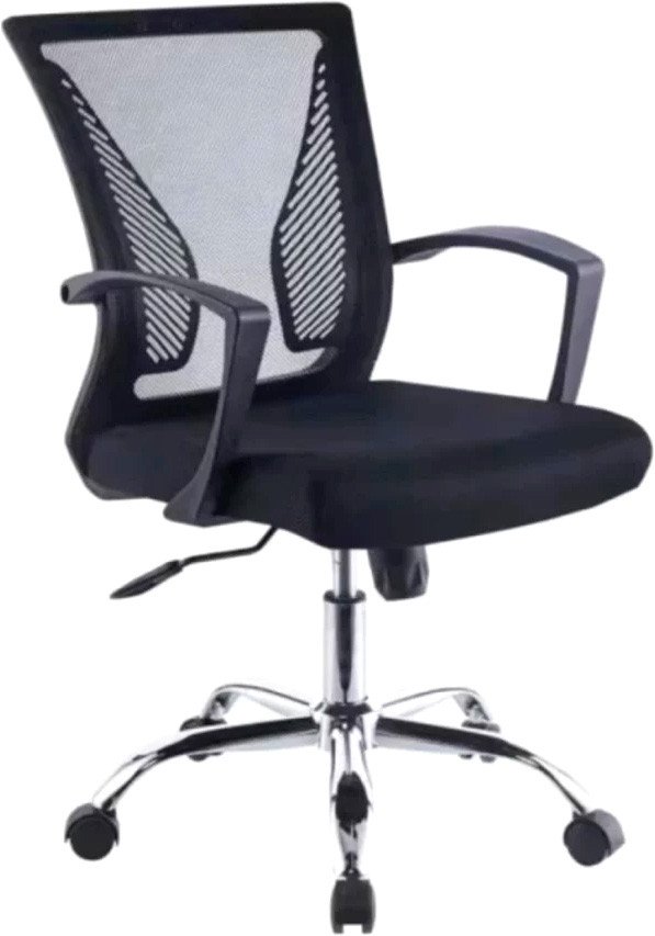 Офисный стул SitUp Butterfly сhrome (сетка Black/Black) (MIX-34)