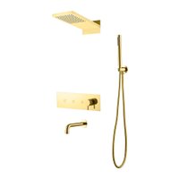Душевая система  Boheme Fusion 130-2-G (золотой)
