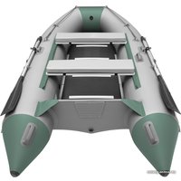 Моторная лодка Roger Boat Hunter Keel 3500 (малокилевая, серый/зеленый)