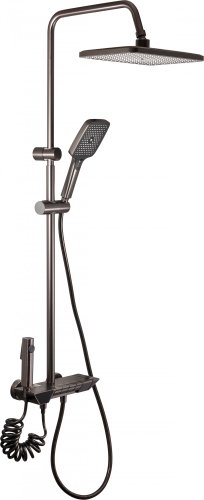 Душевая система  Ekko E2601-21 (темно-серый)