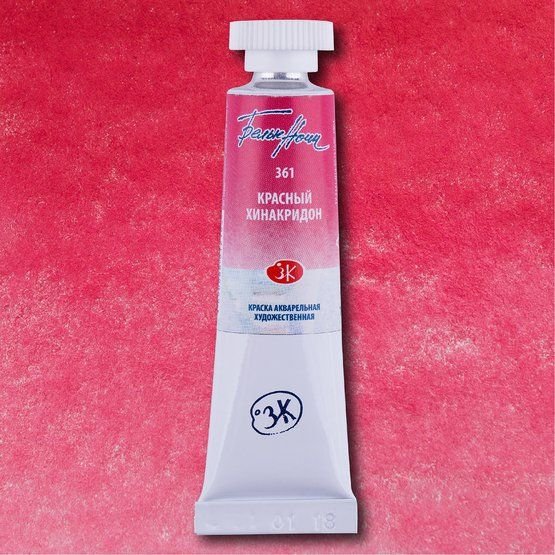 

Акварельная краска Невская палитра Белые ночи 1901361 (10 мл, 361 красный хинакридон)