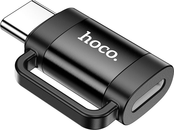 

Адаптер Hoco UA31E USB Type-C - USB Type-C (черный)
