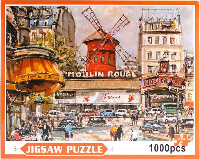

Пазл Darvish Moulin Rouge DV-T-2561 (1000 деталей)