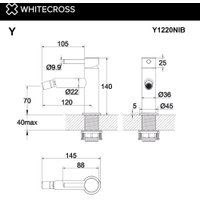 Смеситель Whitecross Y Y1220GL (золото)