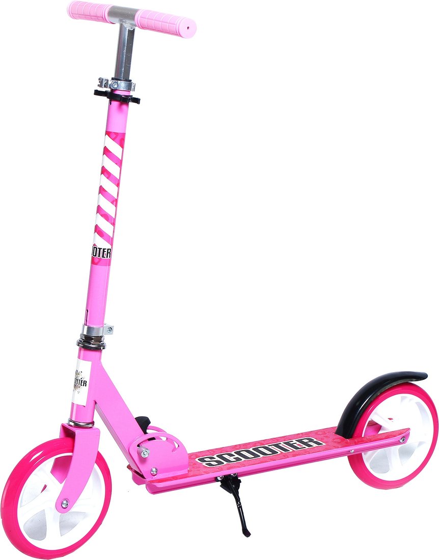 

Двухколесный детский самокат Scooter 3623B (розовый)