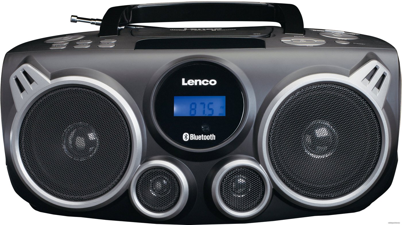 Магнитола Lenco SCD-100BK (черный)