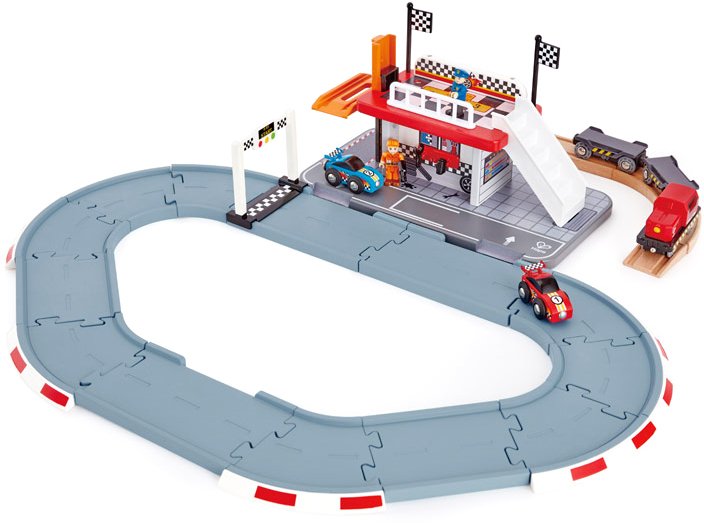 

Трек Hape Гоночная станция E3734