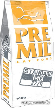 Сухой корм для кошек Premil Standard Mix 10 кг