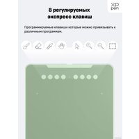 Графический планшет XP-Pen Deco 01 V2 (зеленый)