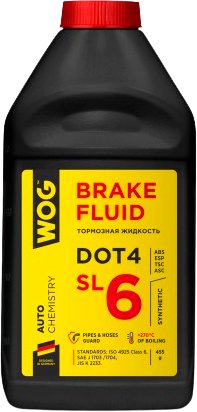 

Тормозная жидкость WOG DOT4SL6 455г WGC0142