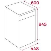 Отдельностоящая посудомоечная машина TEKA DFS 44750 SS