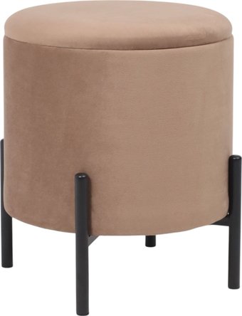 AksHome Boot (серо-бежевый велюр MY 180G-13/черный)