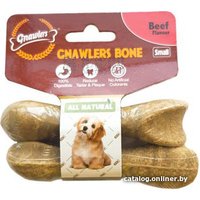 Лакомство для собак Gnawlers Bone Beef с говядиной для очистки зубов G890 (2 шт, 36 г)