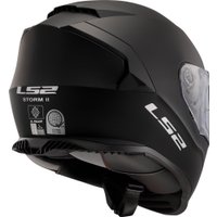 Мотошлем LS2 FF800 Storm II Solid (XXL, матовый черный)