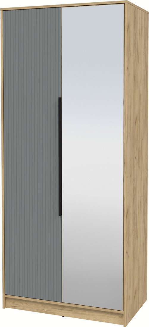 

Шкаф распашной Интерлиния Концепт Лайн КТ-Ш2з (дуб золотой/серый)