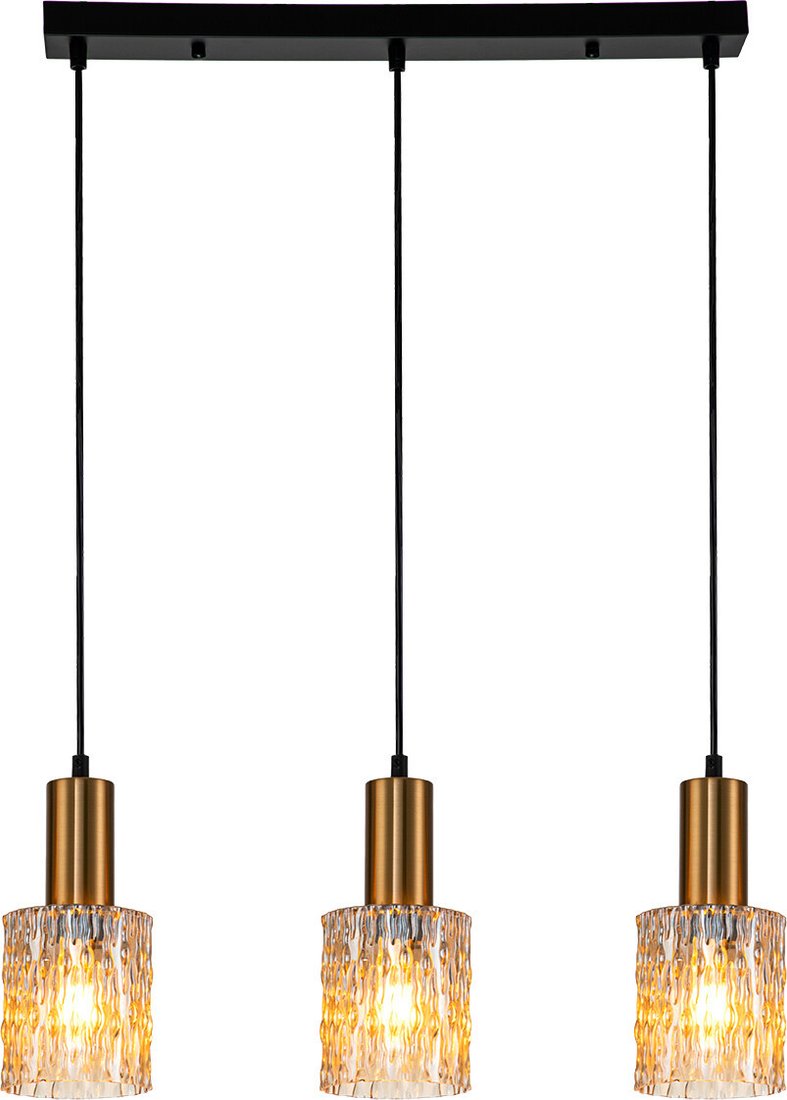 

Подвесная люстра Escada Rain 10189/3S E27*40W Brass