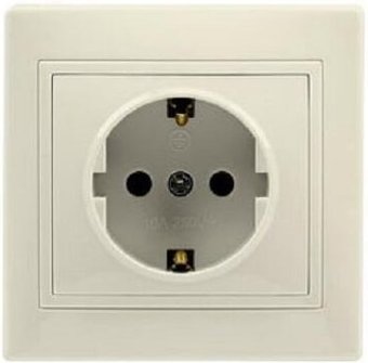 Розетка SmartBuy Венера SBE-01i-16-S1-Z-c