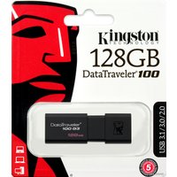 USB Flash Kingston DataTraveler 100 G3 128GB [DT100G3/128GB]