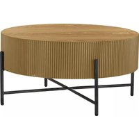 Журнальный столик Signal Tuca (дуб/черный)