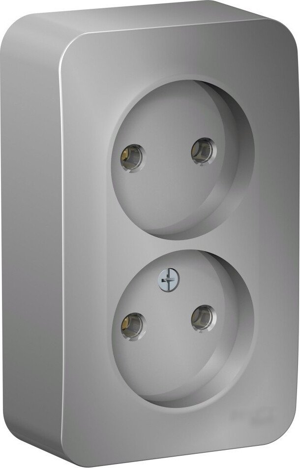 

Розетка Systeme Electric Blanca BLNRA000213 (алюминий)