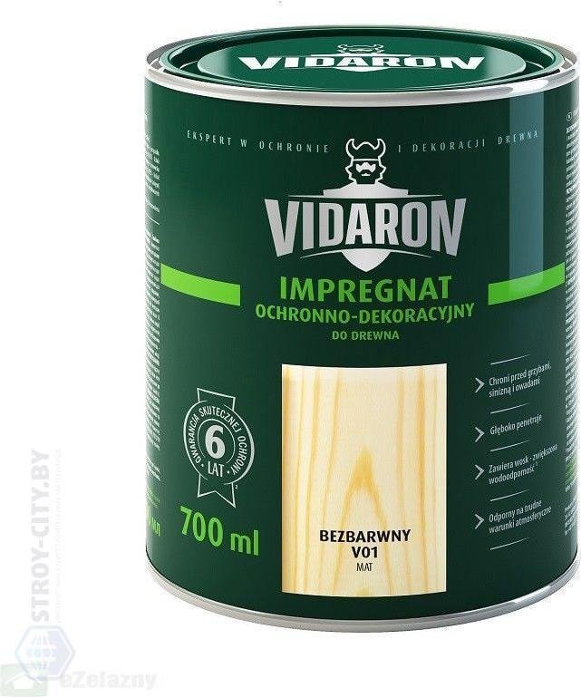 

Пропитка Vidaron Impregnant V01 0.7 л (бесцветный)