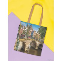 Сумка шоппер JoyArty Мост Амстердама bsh_74185