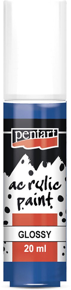 

Акриловая краска Pentart 20 мл (синий)