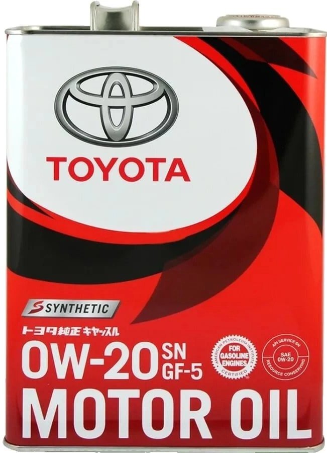 

Моторное масло Toyota SN GF-5 0W-20 (08880-10505) 4л