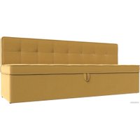 Диван Лига диванов Техас 340 (микровельвет желтый)