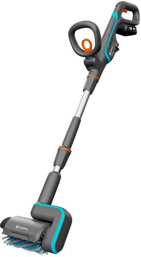 Щеточная машина для террас Gardena AquaBrush Patio 03/18V P4A 14841-20