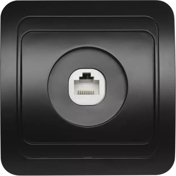 Розетка компьютерная SmartBuy SBE-02b-S1-RJ