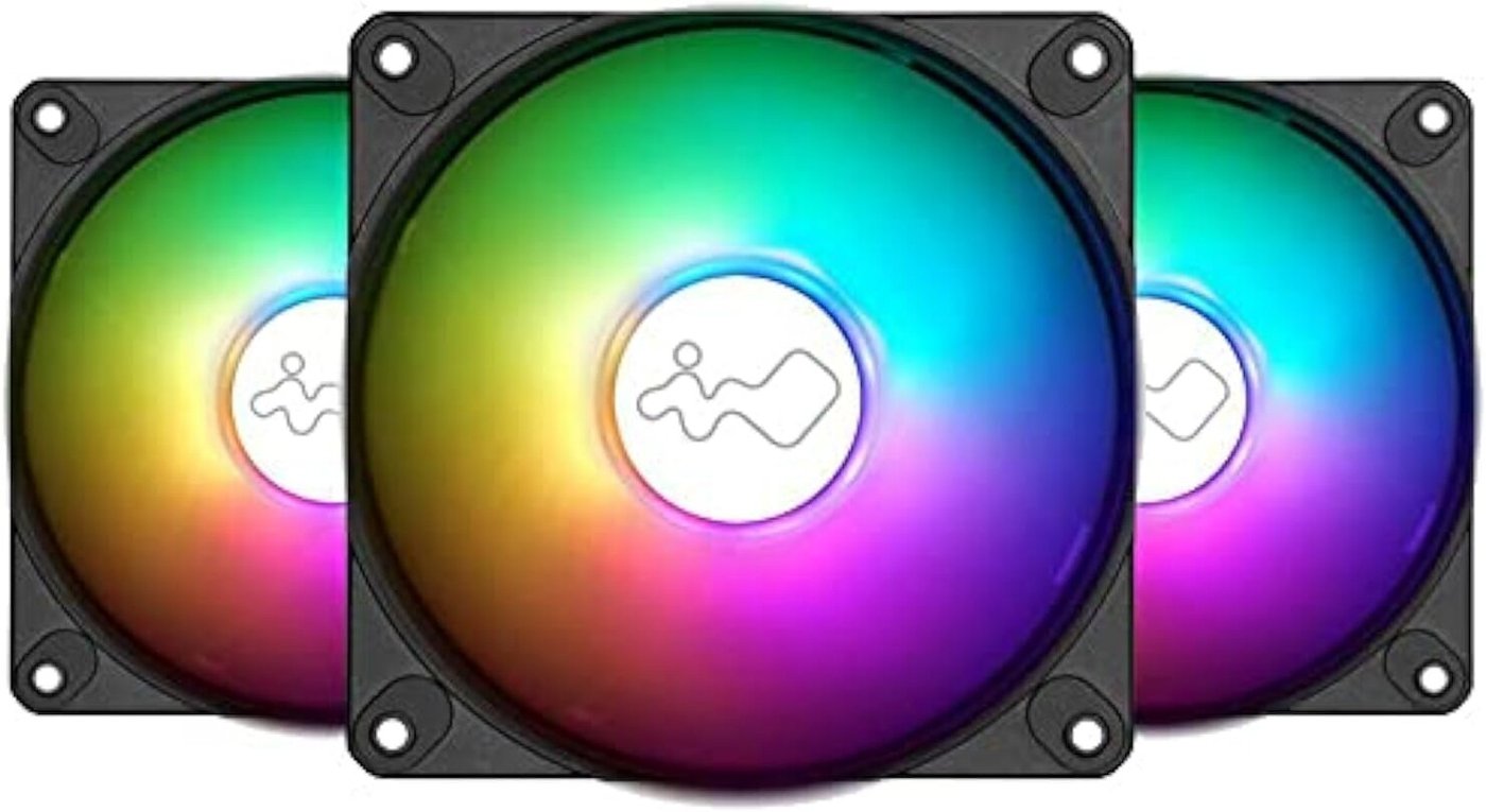 

Комплект вентиляторов для корпуса с контроллером In Win Luna AL120 IW-FN-AL120-3PK