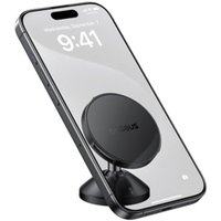 Держатель для смартфона Baseus GoTrip DC1 Small Ears Magnetic Car Mount (Vertical type) Cosmic Black C0013400