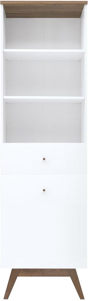 

Шкаф-пенал Black Red White Heda REG1D1S (лиственница сибирская золотая/белый)