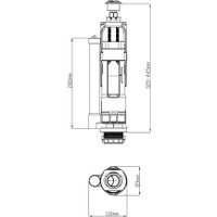 Комплект арматуры AV Engineering AVE129700PL