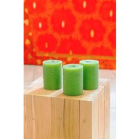 Набор свечей Мелт 100 мм (3 шт, салатовый)