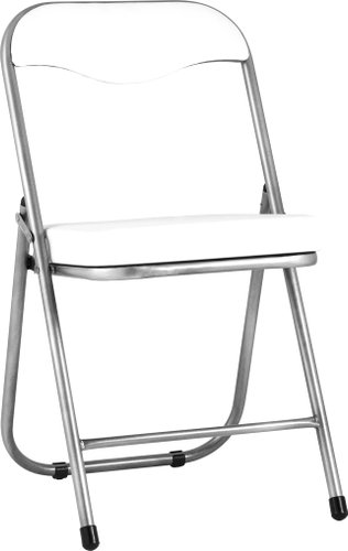 Stool Group Джон складной (металлик белый)
