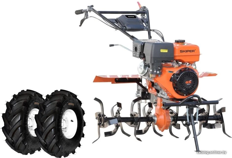 Мотокультиватор бензиновый Skiper SP-1400S (колеса 7.00-8 Extreme)