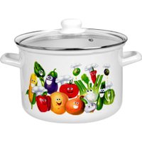 Кастрюля Лысьвенские эмали Васильки С-1618САП2/4ЭК