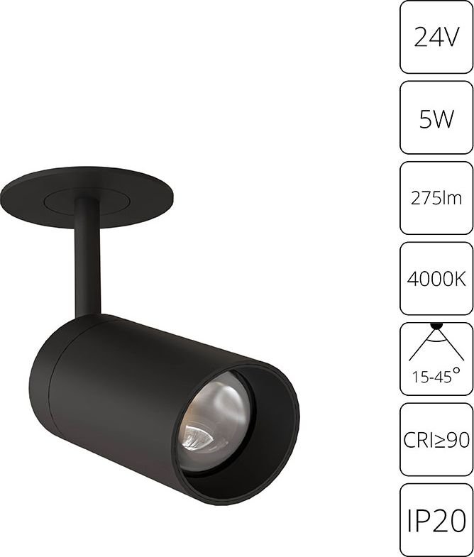 

Подсветка для мебели Arte Lamp Presto A6187PL-1BK