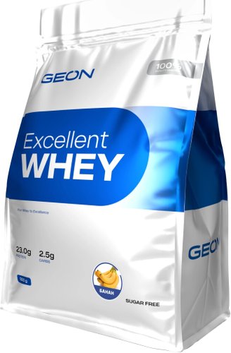 Протеин сывороточный (концентрат) Geon Excellent Whey (банан, 920 г)